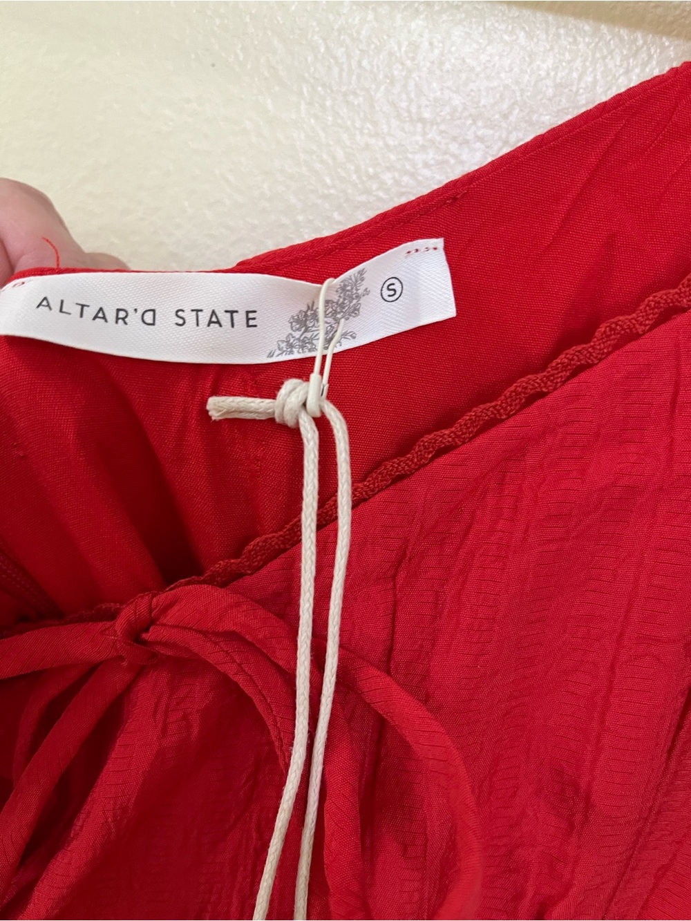 NEW Altar’d State Red Maxi Dress Size Small and Medium Available NWT - Picture 10 of 11